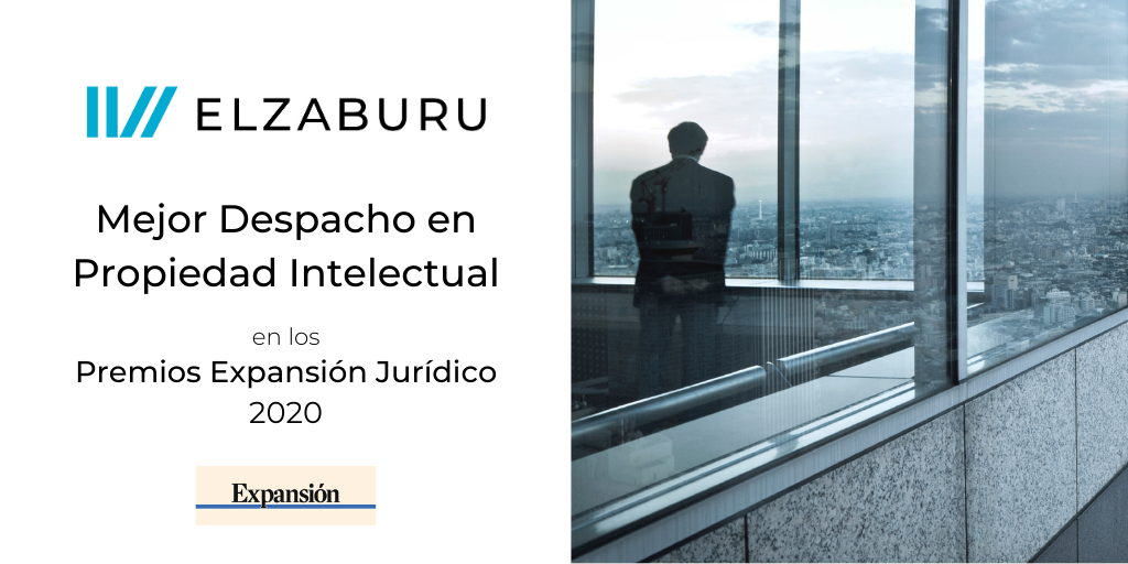 ELZABURU: Mejor despacho en PI en los Premios Expansión Jurídico 2020