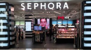  tienda de Sephora marca tridimensional
