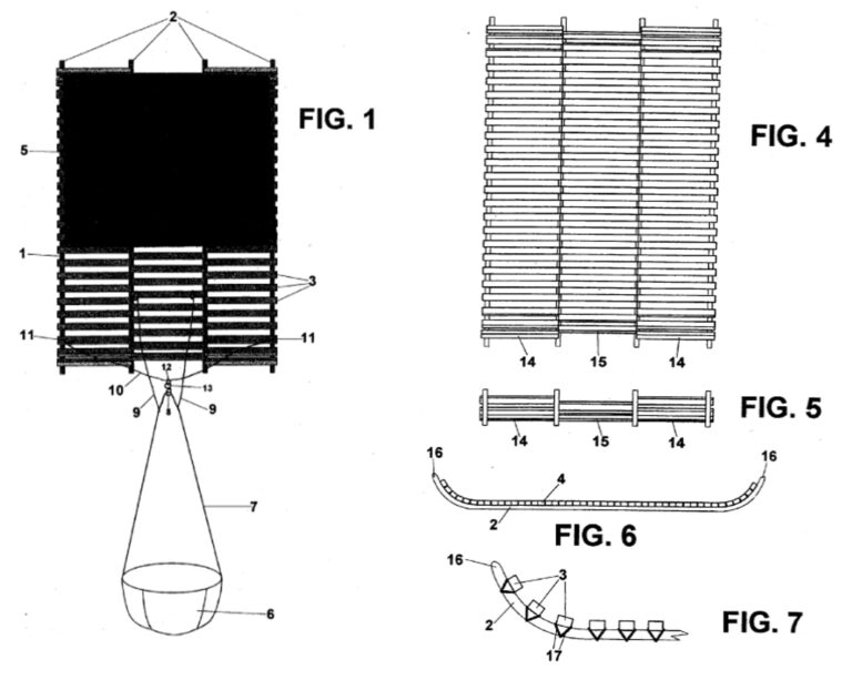 Figures 1 and 4 included in the utility model application