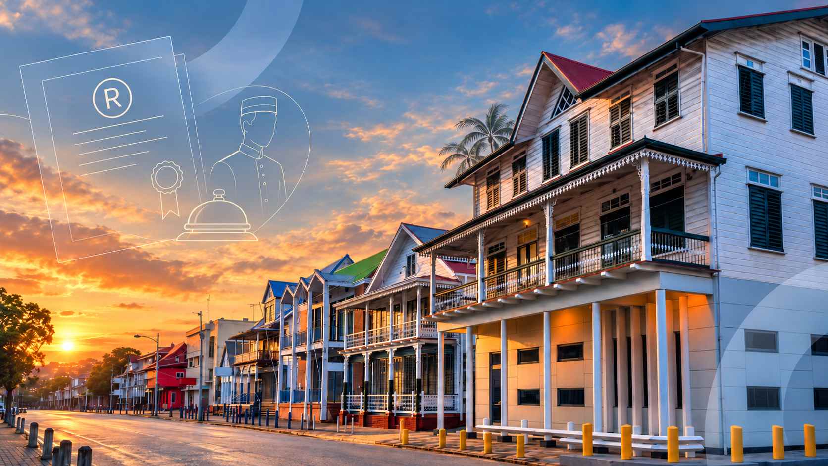 surinam registro marcas de servicios oportunidad para hoteles sector turistico empresas de servicios